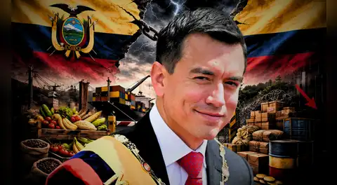 Ecuador confirma ruptura unilateral con el gobierno de Petro y Noboa considera a Colombia como el "peor socio comercial"