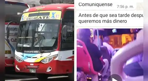 Choferes de buses Excelentes Unidos en Ate son víctima de reglaje por extorsión: "No quiero llevar a un compañero en un ataúd"