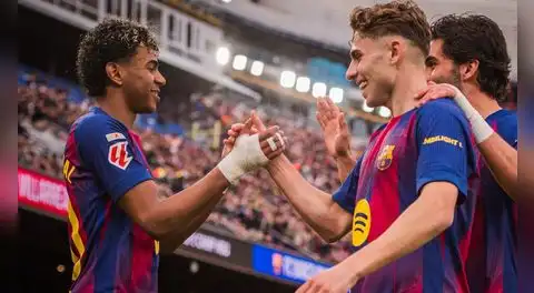 Barcelona aplastó 4-1 a Villarreal por LaLiga de España: Lamine Yamal anotó su primer hat-trick