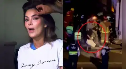 Laura Spoya sobre joven que retiró sus cosas de su auto tras accidente en Surco: "No tengo por qué dar una explicación"