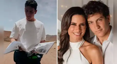 Hijo mayor de María Pía Copello lanza su propia marca de ropa y sorprende con los precios de una prenda