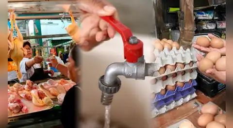 Inflación pega su mayor salto en un año: pollo, huevos y agua potable lideran el encarecimiento