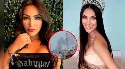 Ex Miss Perú radica en Dubai y relata el terror que vive tras bombardeos de Irán: "Hubo ataque de misiles cerca de donde vivo"