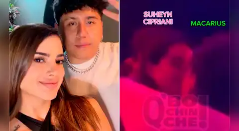 Suheyn Cipriani es sorprendida besando a streamer Macarius y podcast reveló imágenes exclusivas que asegurarían la reconciliación