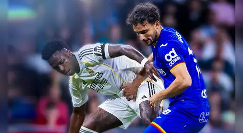 Real Madrid pierde el rumbo en LaLiga: cayó 1-0 ante Getafe en el Santiago Bernabéu y se aleja de la punta