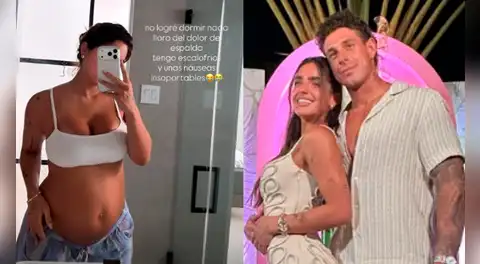 Isabella Ladera revela duros síntomas que afronta en su embarazo de su hijo con Hugo García: "Lloro del dolor de espalda"