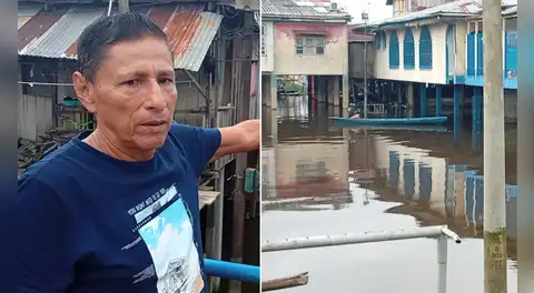 Iquitos: cerca de 130 niños en peligro por jardín inundado y falta de puente ante inicio de clases