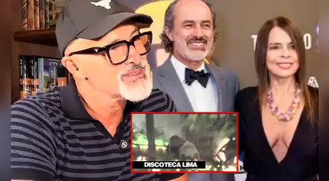 Carlos Alcántara es ampayado besando apasionadamente a mujer en discoteca tras terminar su matrimonio de 15 años