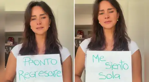 Maricielo Effio reaparece llorando desde los Estados Unidos y confiesa sentirse sola tras no conseguir trabajo como actriz: “Estaré bien”