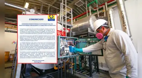 Osinergmin autoriza a industrias cambiar de GNV a otros combustibles tras la restricción de gas natural