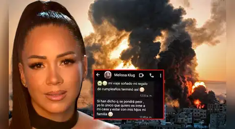 Melissa Klug queda atrapada en una isla y no puede regresar a Perú por bombardeos entre Israel e Irán: “No sabes la desesperación que sentimos”
