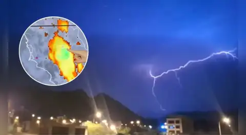 Senamhi sobre los rayos y truenos reportados en Lima: “No se descarta que se puedan repetir”