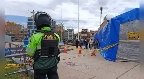 Juliaca: asesinan a dos jóvenes a plena luz del día frente a sede del Poder Judicial