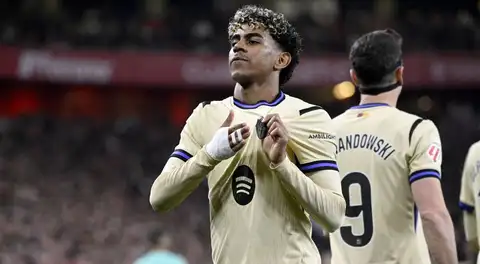 Barcelona venció 1-0 al Athletic Club con golazo de Lamine Yamal y se mantiene como líder en LaLiga de España