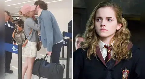 Actriz Emma Watson es captada besando al multimillonario mexicano Gonzalo Hevia, exnovio de Belinda