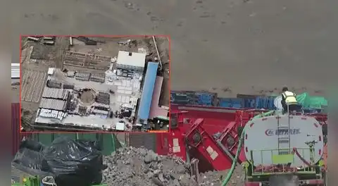 Empresa china construye en Chilca sin licencia ni estudio de impacto ambiental