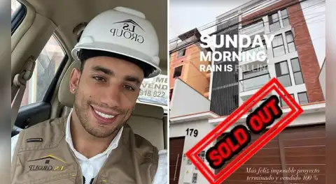 Said Palao sorprende al anunciar que logró vender todos los departamentos de su proyecto inmobiliario: “Más feliz imposible”