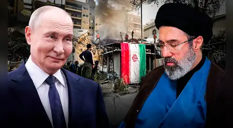 Putin asegura "apoyo inquebrantable" al hijo de Alí Jamenei: "Rusia seguirá siendo un socio fiable"