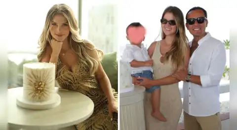 Brunella Horna festeja su cumpleaños a lo grande con el grupo argentino Agapornis y Richard Acuña le dedica tierno mensaje: "Un año más a tu lado"