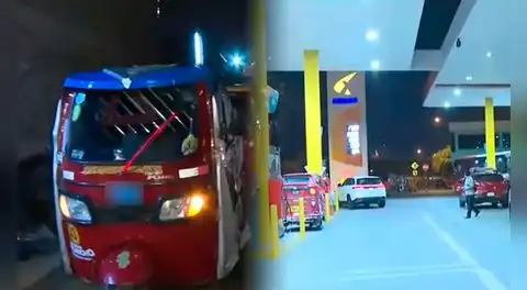 Mototaxistas duermen en grifos de SJL ante escasez de GLP: “No sabemos si llegará la cisterna"