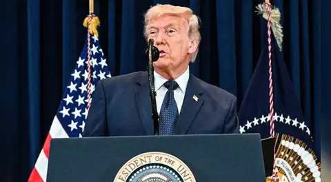 Trump asegura que la guerra en Irán está "prácticamente terminada", pero amenaza con "duro golpe" si bloquea el petróleo