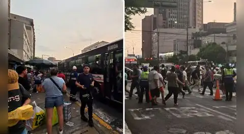 Reordenamiento de ATU genera caos y congestión vehicular en paraderos de la av. Abancay: "Ya voy 40 minutos"