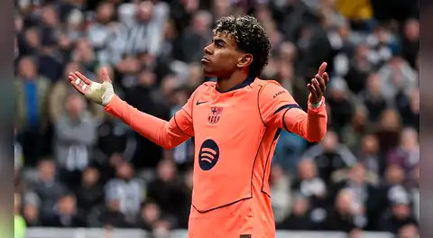Lamine Yamal se vistió de héroe: Barcelona empató 1-1 ante Newcastle por los octavos de final de Champions League