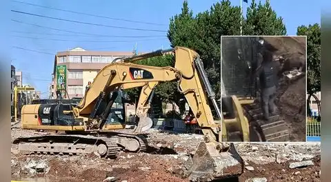 Juliaca: intentan robar maquinaria pesada de una obra en plena Plaza de Armas