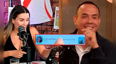 Fiorella Retiz revela en vivo que expresidente José Jerí le dio like a un video suyo en TikTok: “Se pasó”