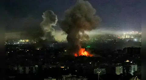 Israel bombardea Beirut y deja 7 muertos como respuesta a reciente ofensiva de Hezbolá: ya son 8 ataques de gran escala