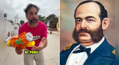 Padre de ‘El loco Wagner’ sorprende al asegurar que su hijo es tataranieto de Miguel Grau: “Tenemos unos genes interesantes”