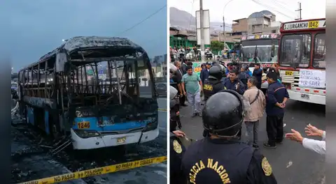 ¿Nuevo paro de transportistas en Lima y Callao? Lo que dicen los gremios tras ataque a buses