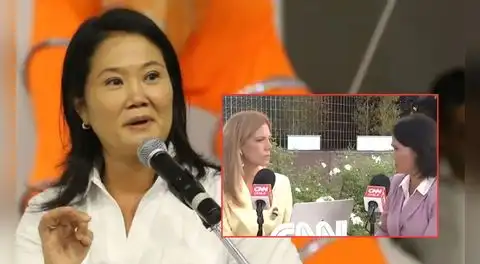 Periodista de CNN entrevista a Keiko Fujimori y le consulta por postulantes sentenciados: candidata no supo que responder