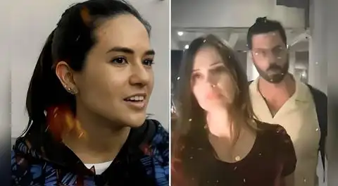 Maju y Salcedo viven momento incómodo por preguntas sobre veterinaria tras volver juntos de Colombia