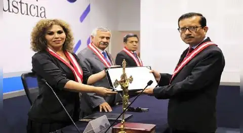 Augusto Ruidías fue incorporado como juez de la Corte Suprema de Justicia