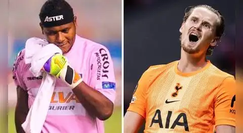 'Chiquito' Flores y su análisis sobre el arquero del Tottenham por cometer blooper en Champions League : "Estás tapando hasta las caiguas"