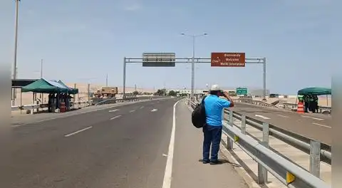 Frontera Perú-Chile en calma tras anuncio de zanjas en territorio chileno