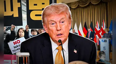 Trump pide a sus aliados apoyo para reabrir el estrecho de Ormuz, pero ningún país se compromete: "40 años protegiéndolos y no quieren"