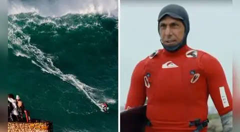 Hazaña de peruano Ignacio Salazar al surfear ola de 21 metros será narrada en documental: "De los Andes a las olas más grandes del mundo"