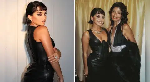 Actriz peruana Isabela Merced deslumbró en los Premios Oscar 2026 y estuvo junto a su madre en la alfombra roja