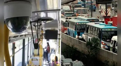 Cámaras en buses: desde cuándo se implementará la videovigilancia en el transporte público para frenar la delincuencia