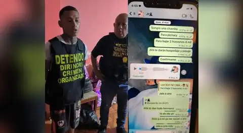 Chats delatan a sicarios del Callao que hacían ‘trabajos’ en el Vraem hasta por S/4.000