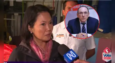 Keiko Fujimori sobre el ministro de Energía y Minas: "Una persona que tiene este tipo de acusaciones no debe ejercer este cargo"