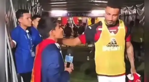 Pol Deportes logra otro sueño: el joven narrador fue invitado por Flamengo y sorprendió a los jugadores en el Maracaná