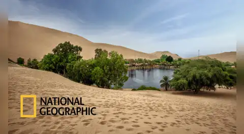 Huacachina es destacado por National Geographic como uno de los oasis más bellos del mundo
