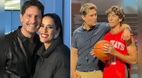 Cristian Rivero conmueve con emotivo mensaje al hijo mayor de Gianella Neyra que estudiará Estados Unidos: "Te queremos"