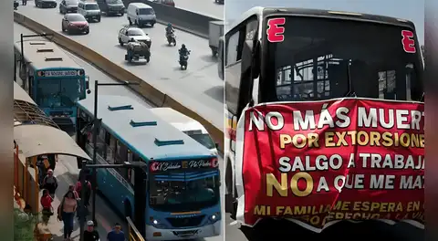 Extorsiones obligan a empresas de Lima y Callao a trabajar con menos del 50% de su flota