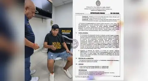 Peritaje de antropología forense da positivo para sospechoso del triple asesinato en Los Rojitos