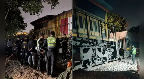 Hombre muere arrollado por tren en Santa Anita: se habría quedado dormido en la vía férrea