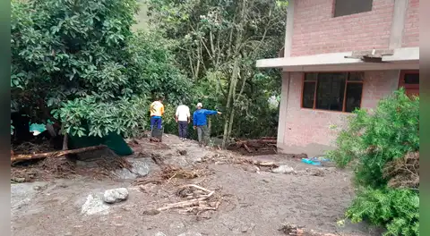 Aluvión en Cusco deja dos muertos y más de sesenta personas afectadas en comunidad de Machupicchu